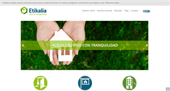 Desktop Screenshot of etikalia.es