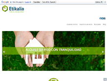 Tablet Screenshot of etikalia.es